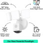 WYZE Floodlight Camera Pro – 3000-Lumen LEDs, 2.5K HD, 180° View, Motion Detection, Color Night Vision, Alexa & Google Compa WYZE Floodlight Camera Pro – 3000-Lumen LEDs, 2.5K HD, 180° View, Motion Detection, Color Night Vision, Alexa & Google Compa