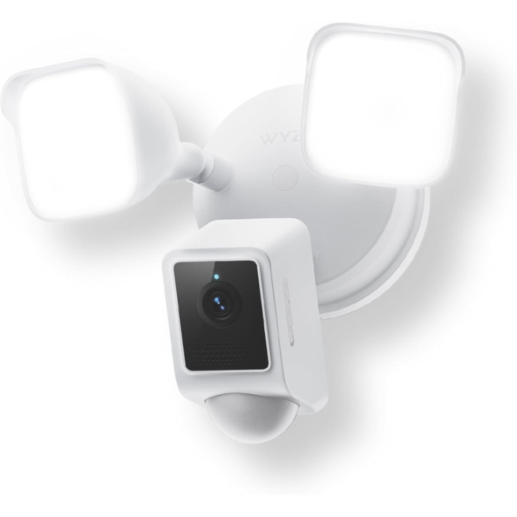 WYZE Floodlight Camera v2, 2K HD Outdoor Security, Color Night Vision, 2800-Lumen, 160° View, Alexa & Google Compatible WYZE Floodlight Camera v2, 2K HD Outdoor Security, Color Night Vision, 2800-Lumen, 160° View, Alexa & Google Compatible