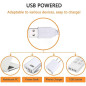 ENUOLI Lampe Néon LED Forme Foudre, Alimentation Batterie/USB, Lumière Blanche Chaude Décorative ENUOLI Lampe Néon LED Forme Foudre, Alimentation Batterie/USB, Lumière Blanche Chaude Décorative