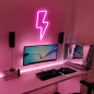 YouOKLight Néon Éclair LED Rose, Lumière Murale Batterie/USB pour Chambre, Salon, Fête, Mariage YouOKLight Néon Éclair LED Rose, Lumière Murale Batterie/USB pour Chambre, Salon, Fête, Mariage