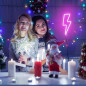YouOKLight Pink Lightning Bolt LED Neon Sign, Battery/USB Powered Wall Light for Bedroom, Party & Decor YouOKLight Pink Lightning Bolt LED Neon Sign, Battery/USB Powered Wall Light for Bedroom, Party & Decor