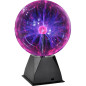 PowerTRC 8 Battery-Powered Plasma Ball Lamp – Touch & Sound Activated, Party & Science Decor Gift PowerTRC 8 Battery-Powered Plasma Ball Lamp – Touch & Sound Activated, Party & Science Decor Gift