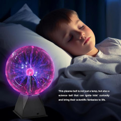 PowerTRC 8 Plasma Ball Lamp – Touch & Sound Activated Party Light