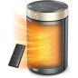 DREO Chauffage Électrique Portable 1500W avec Thermostat, Télécommande, Minuteur 12H, Écran Digital, 5 Modes DREO Chauffage Électrique Portable 1500W avec Thermostat, Télécommande, Minuteur 12H, Écran Digital, 5 Modes