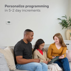 Honeywell Home RTH20B Programmable Thermostat 5-2 Day Schedule White