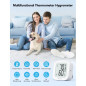 Govee Thermomètre Hygromètre WiFi Bluetooth H5103 - Écran Encre Électronique, Alertes App, Export Données Govee Thermomètre Hygromètre WiFi Bluetooth H5103 - Écran Encre Électronique, Alertes App, Export Données