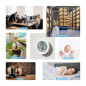 SECRUI Hygromètre Thermomètre Digital Intérieur avec LCD, Calibration, Enregistreur Max/Min, Blanc SECRUI Hygromètre Thermomètre Digital Intérieur avec LCD, Calibration, Enregistreur Max/Min, Blanc