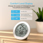 SECRUI Hygromètre Thermomètre Digital Intérieur avec LCD, Calibration, Enregistreur Max/Min, Blanc SECRUI Hygromètre Thermomètre Digital Intérieur avec LCD, Calibration, Enregistreur Max/Min, Blanc