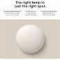 Google Nest Temperature Sensor 2nd Gen - Room Comfort & Scheduling for Nest Thermostats, Porcelain White