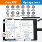 Ophayapen Smart Sync Pen avec Carnet et Tablette, Numérisation, Conversion Texte, Partage via App Mobile Ophayapen Smart Sync Pen avec Carnet et Tablette, Numérisation, Conversion Texte, Partage via App Mobile