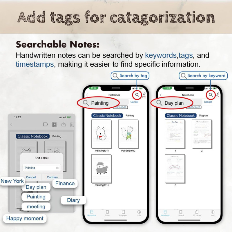 Ophaya Digital Smart Pen & Notebook Set – Instant Note Sync & Text Convert