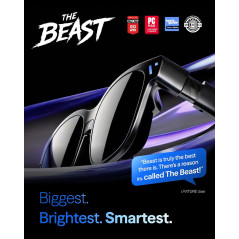 VITURE Beast XR/AR : Lunettes 174 1200p, VisionPair™, Harman