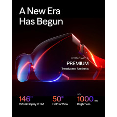VITURE Luma AR/XR Glasses – 146” 1200p Display, Myopia Adjustments