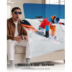 Lunettes AR TOZO VIZO Z1 Pro 160 Écran 120Hz Micro-OLED