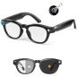Lunettes Intelligentes 4K UHD, Caméra, Traduction Instantanée, Audio Bluetooth & Verres Photochromiques Lunettes Intelligentes 4K UHD, Caméra, Traduction Instantanée, Audio Bluetooth & Verres Photochromiques