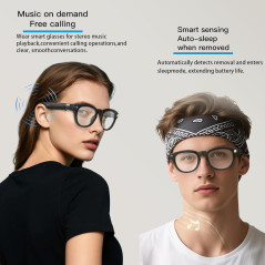 Lunettes Intelligentes 4K UHD, Traduction, Audio Bluetooth