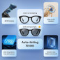 Smart 4K UHD Camera Glasses with AI Translation, Bluetooth Audio, Voice Assistant & Photochromic Lenses Smart 4K UHD Camera Glasses with AI Translation, Bluetooth Audio, Voice Assistant & Photochromic Lenses