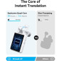 Écouteurs Wooask A9 AI Traducteur, Traduction Instantanée Hors Ligne, Appels 4G & Hotspot Intégrés (Blanc) Écouteurs Wooask A9 AI Traducteur, Traduction Instantanée Hors Ligne, Appels 4G & Hotspot Intégrés (Blanc)