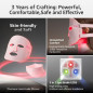 IFAE Red Light Therapy Mask for Face & Neck with 850nm Infrared, Eye Protection & Remote – Pink IFAE Red Light Therapy Mask for Face & Neck with 850nm Infrared, Eye Protection & Remote – Pink
