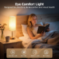 High-Sensitivity Touch Table Lamp, 3-Level Dimmable Bedside Lamp with AC Outlet, USB & USB-C – Warm Wooden Finish High-Sensitivity Touch Table Lamp, 3-Level Dimmable Bedside Lamp with AC Outlet, USB & USB-C – Warm Wooden Finish