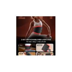 INTEO 2-in-1 Red Light Therapy Lamp 660nm & 850nm for Body & Face