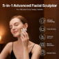 ZDEER GS5 Gua Sha Chauffant en Laiton avec Vibration, LED Rouge, Massage Visage & Cou, Rose ZDEER GS5 Gua Sha Chauffant en Laiton avec Vibration, LED Rouge, Massage Visage & Cou, Rose