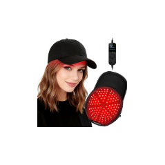 Viconor Red Light Laser Hair Growth Cap for Men & Women – Black