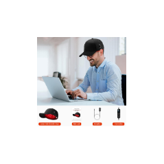 Viconor Red Light Laser Hair Growth Cap for Men & Women – Black