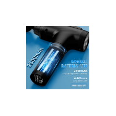 APherma Pistolet de Massage 30 Vitesses Deep Tissue Noir