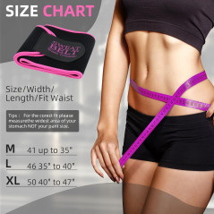 Lisacool Waist Trainer for Women – Tummy Control & Workout Waist Trimmer