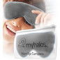 MyHalos® Heated Eye Mask for Dry Eyes - Steam Warm Compress for Styes, Chalazion, Blepharitis & MGD - FSA/HSA Eligible