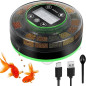 Automatic Fish Feeder for Aquarium - USB Rechargeable, Moisture-Proof, Timer with LCD Display for Betta Automatic Fish Feeder for Aquarium - USB Rechargeable, Moisture-Proof, Timer with LCD Display for Betta