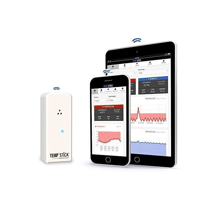 SmartTemp: Moniteur WiFi Température et Humidité - Alertes Instantanées & Historique Illimité