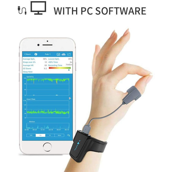 WellOxy: Moniteur dOxygène & Rythme Cardiaque Bluetooth - Sommeil Paisible Garanti! WellOxy: Moniteur dOxygène & Rythme Cardiaque Bluetooth - Sommeil Paisible Garanti!