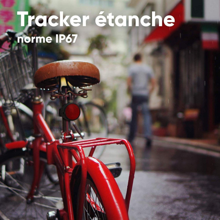 Invoxia Bike Tracker: Ultimate Anti-Theft GPS Protection - Peace of Mind Included!