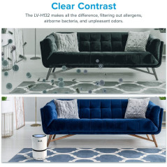 Levoit Air Purifier, breathe better at home