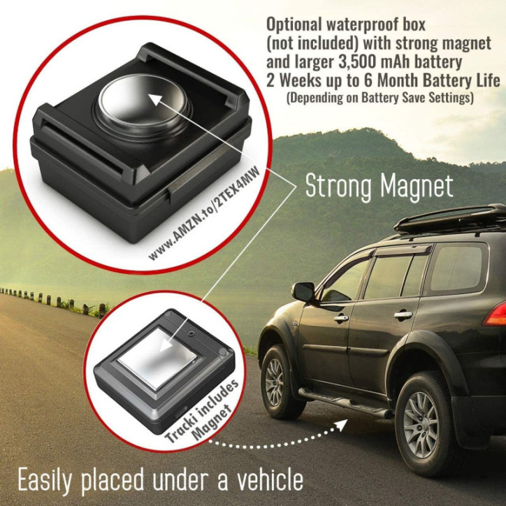 Tracki GPS Tracker: Real-Time Location & Anti-Theft Device for Cars, Kids, Luggage - Global Coverage!