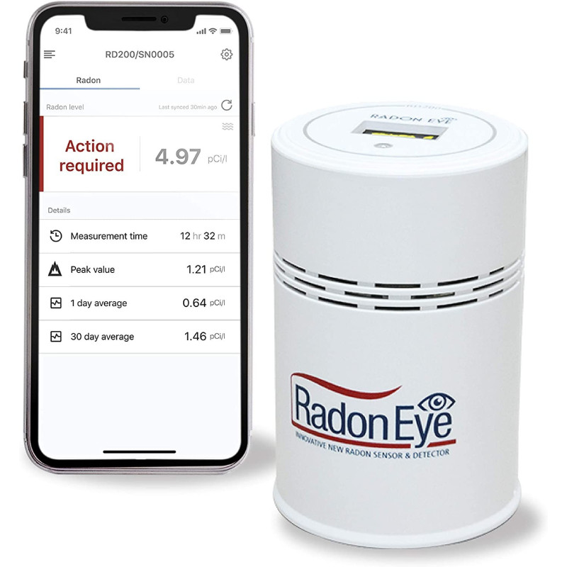 Radon Eye RD200, le détecteur de radon rapide